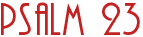 Psalm 23